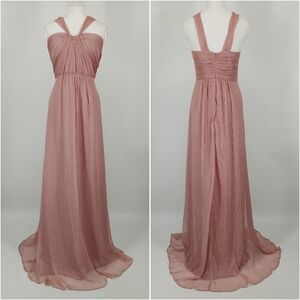 BHLDN Porto Chiffon Formal Maxi Gown